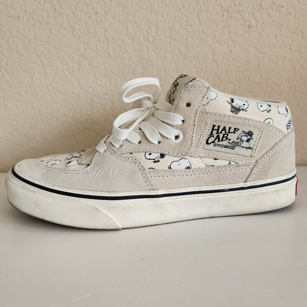 Limited Edition Vans x Peanuts by Schulz Half Cab - Mens Size 6